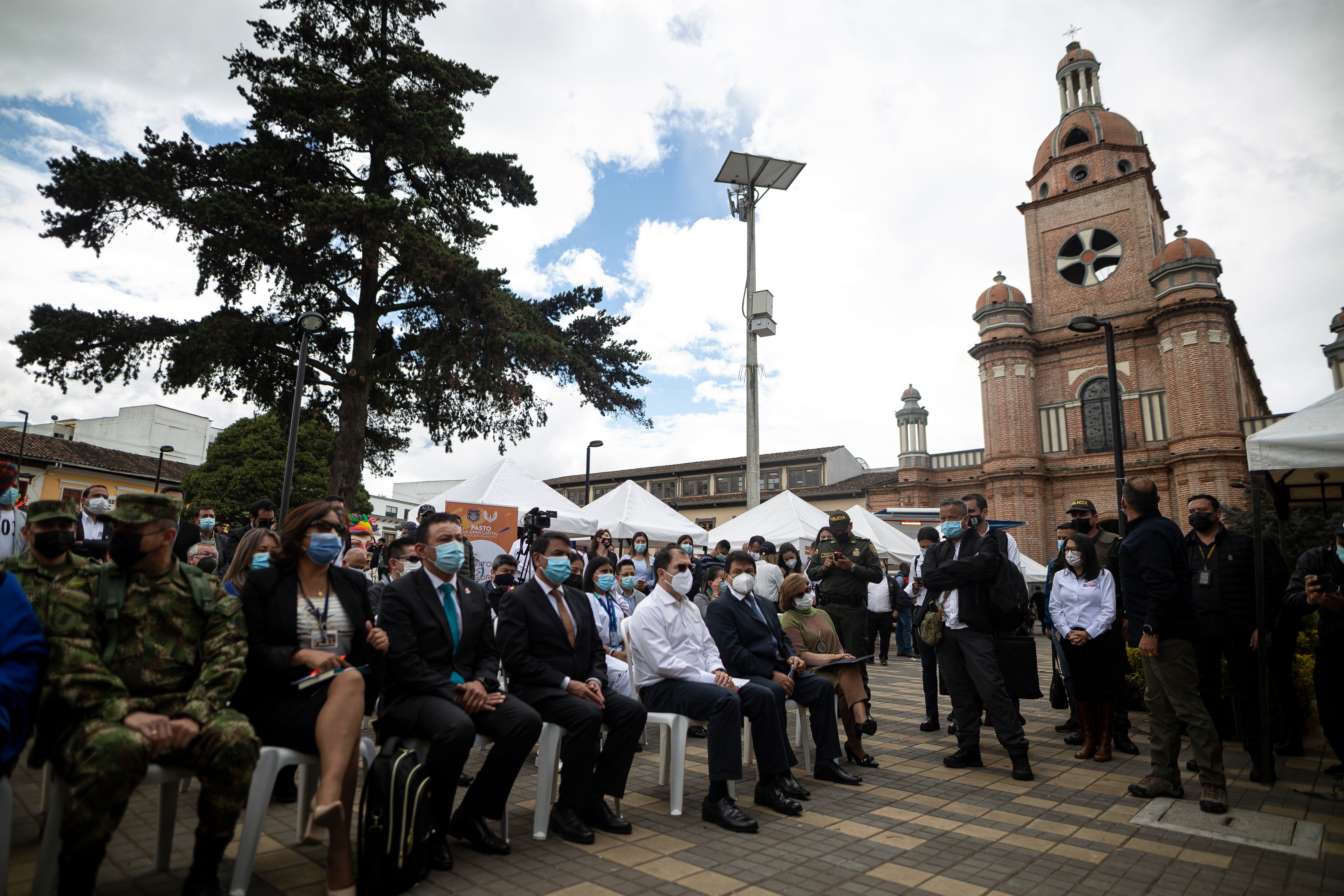 Fiscal General de la nación Francisco Barbosa en Nariño