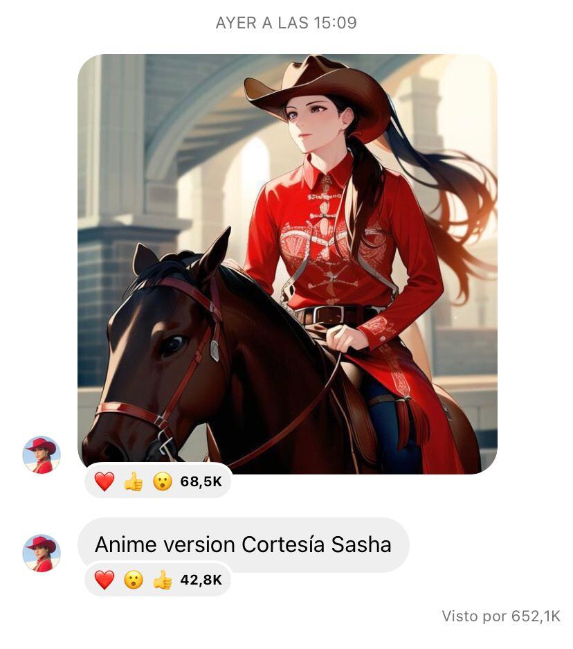 Shakira en versión anime