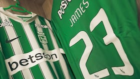 La camiseta de James Rodríguez