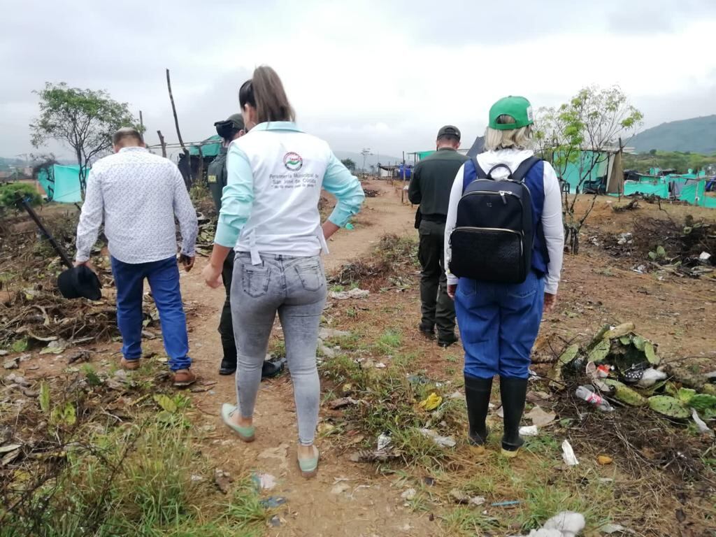 Las autoridades acompañaron esta situación.