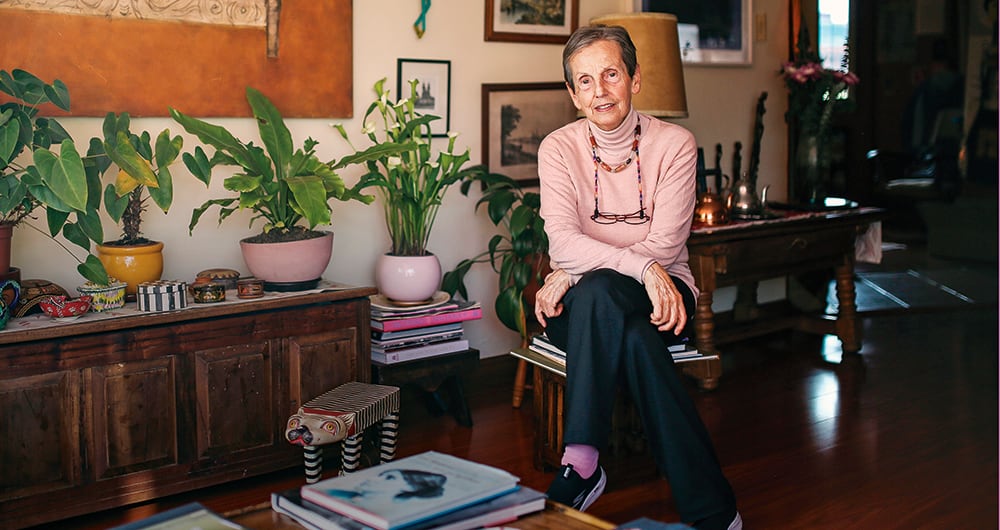 La columnista arribó a Colombia en 1967.