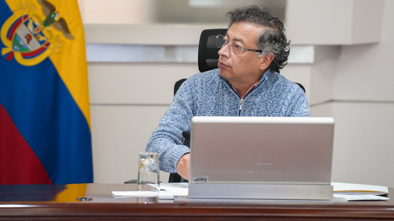 El presidente Gustavo Petro reflexionó sobre su gabinete.