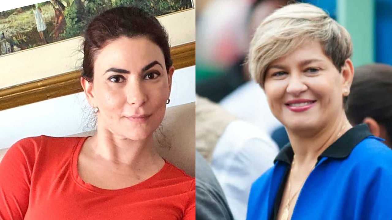 Leszli Kalli y la primera dama Verónica Alcocer