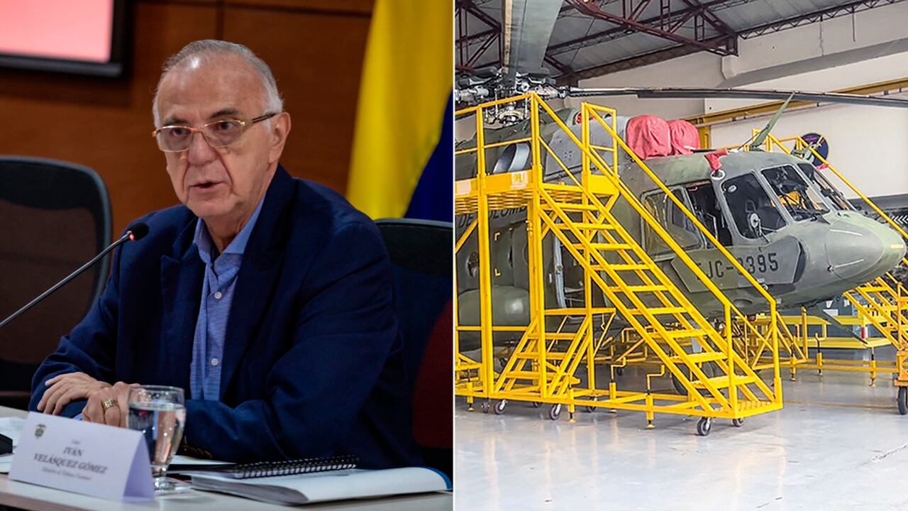 Iván Velásquez Ministro de Defensa, Helicópteros