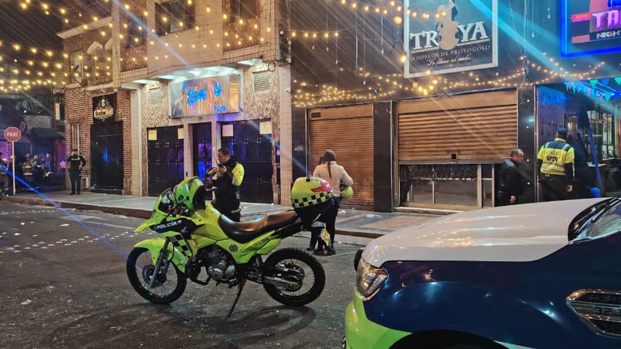 Explosión en la noche del 22 de enero en Bogotá.