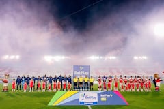 Juego de Liga BetPlay durante 2025.