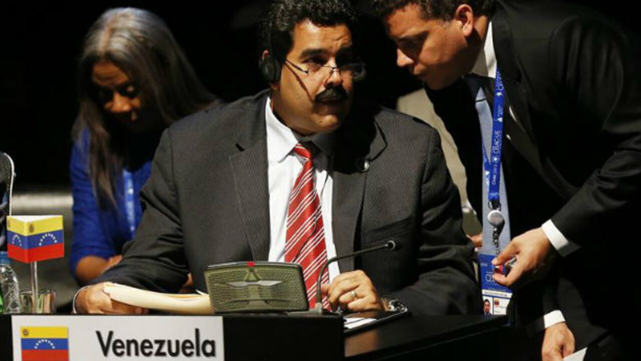 Nicolás Maduro en la primera Cumbre de la Comunidad de Estados Latinoamericanos y Caribeños (Celac).