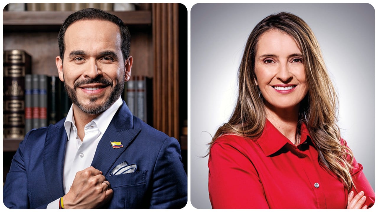 Abelardo de la Espriella y Paloma Valencia