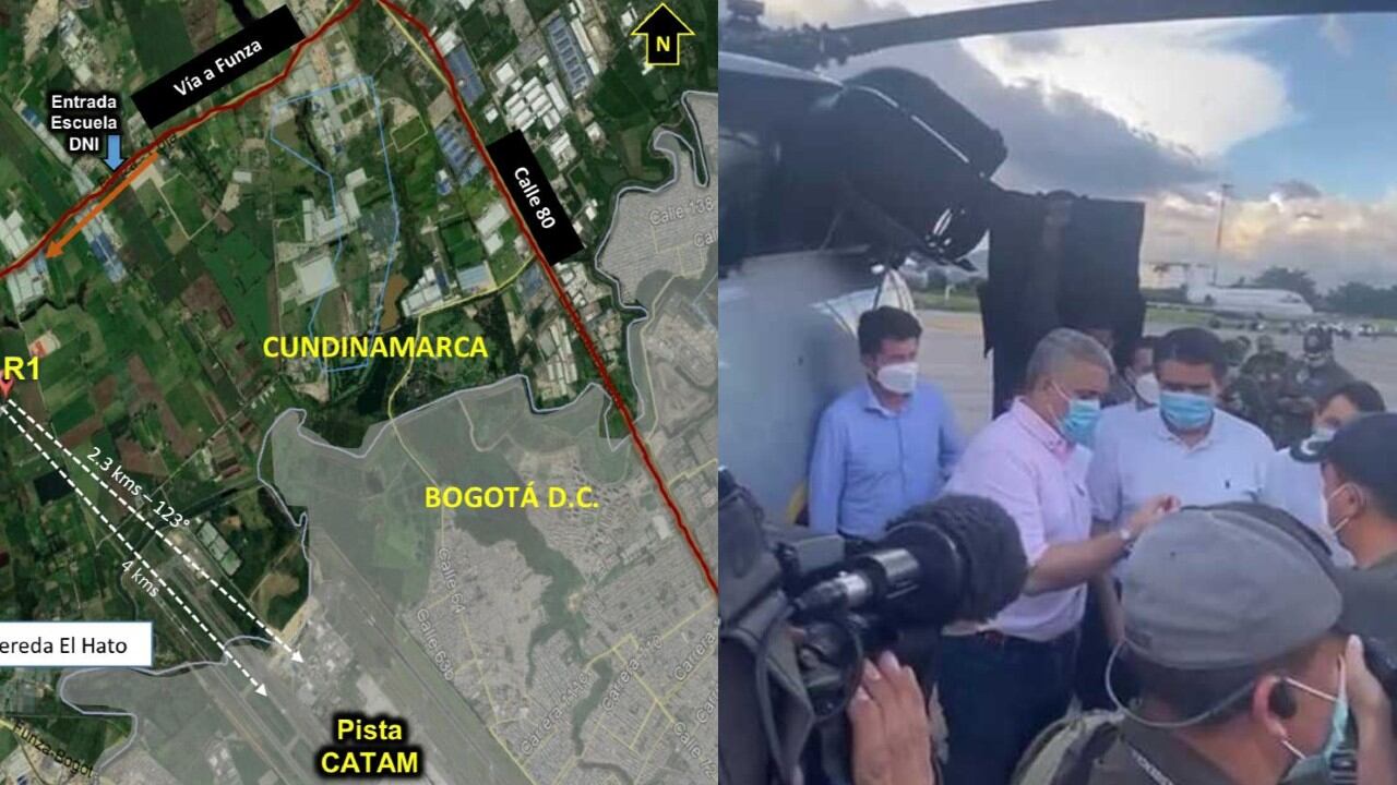 Atentado al presidente Duque