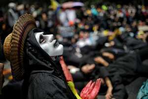 Paro Nacional marchas pacíficas, performance, arte