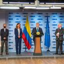 Iván Duque presidente de Colombia recibió un respaldó sobre la política de Paz con Legalidad.