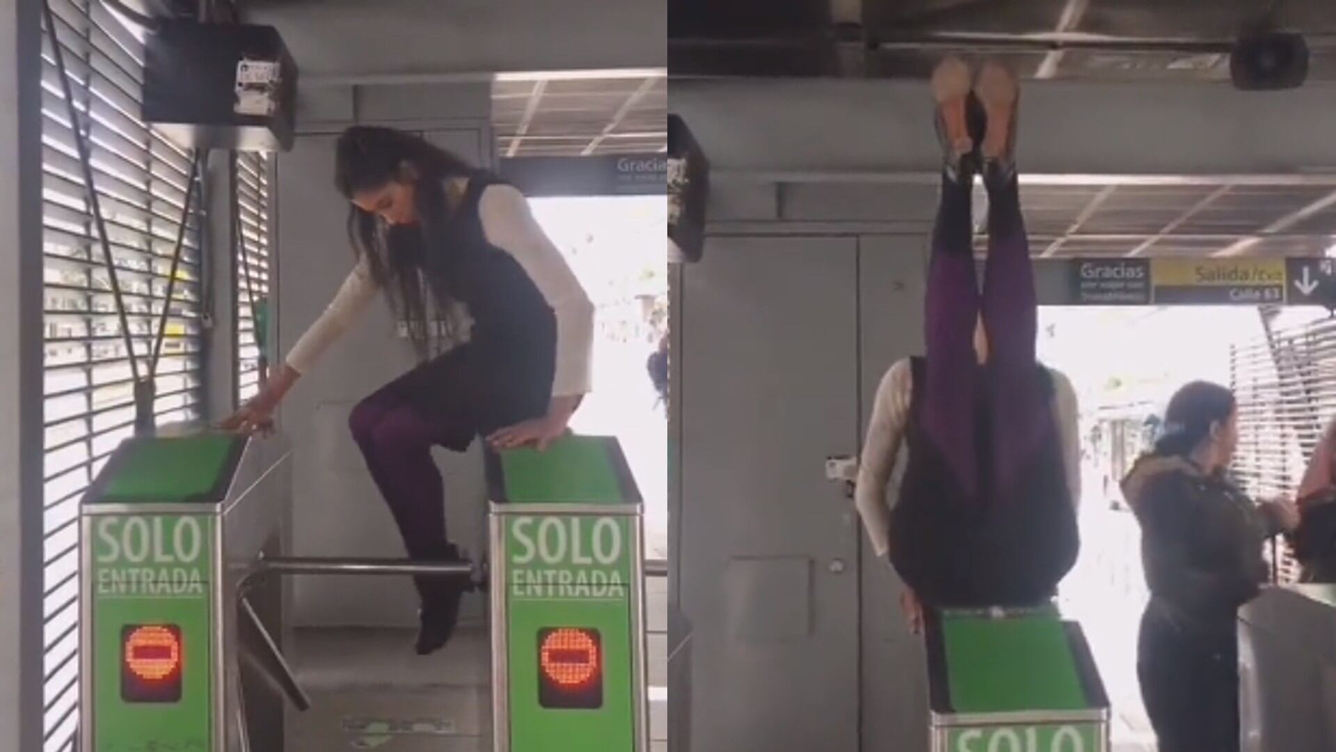 Colados en TransMilenio