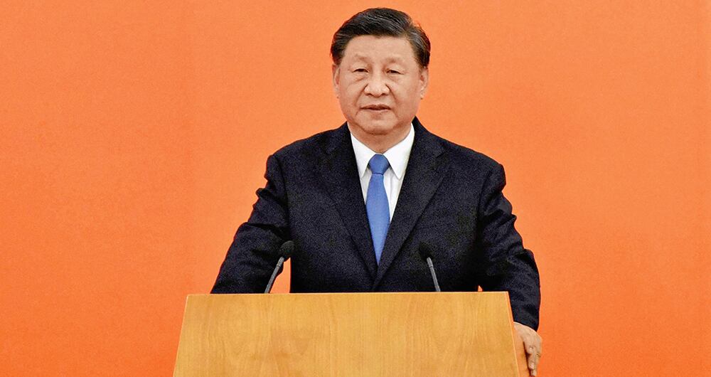 Xi Jinping, presidente de la República Popular China.