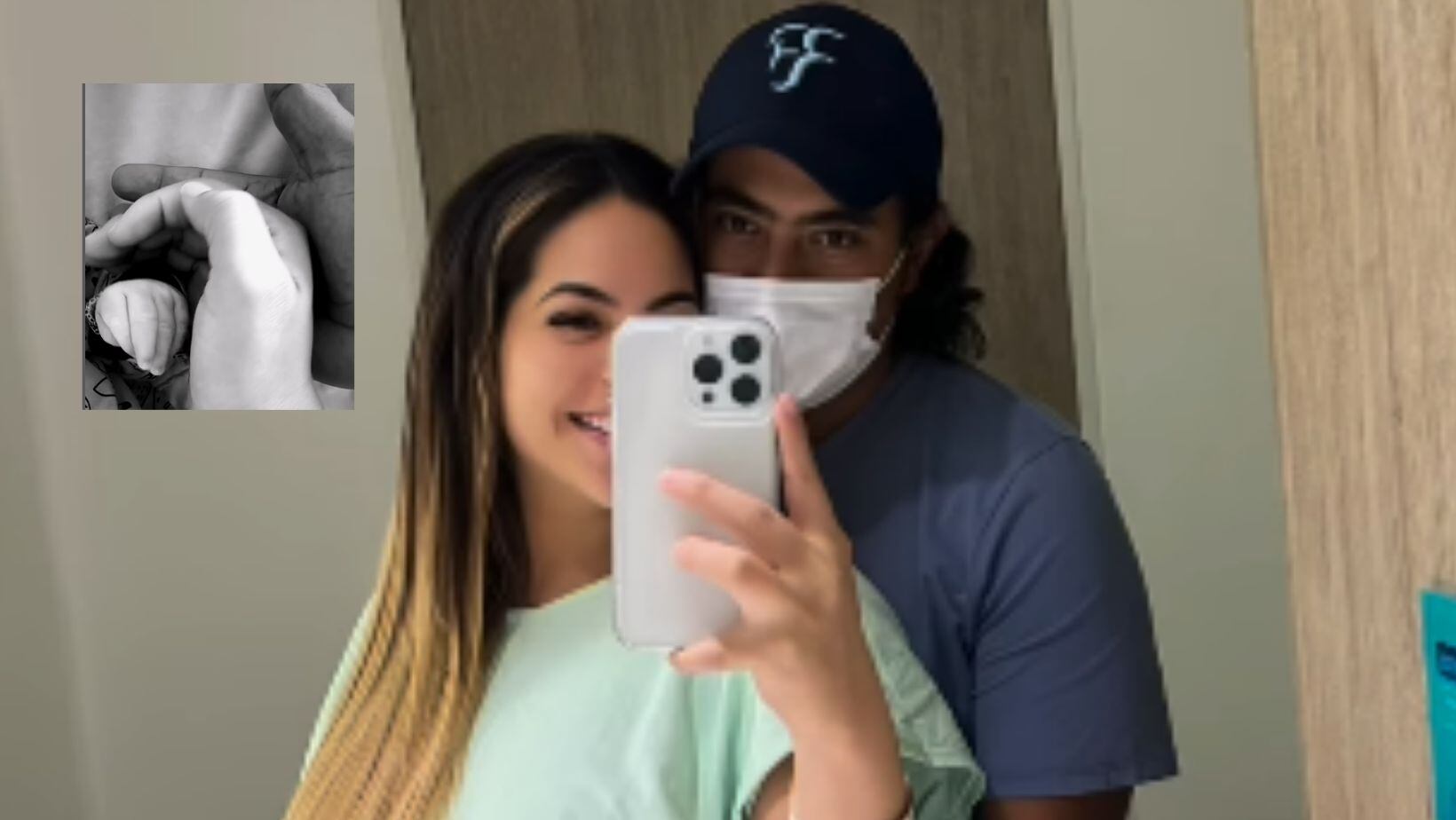 Con tierno video, Laura Ojeda celebró el nacimiento de su hijo con Nicolás Petro