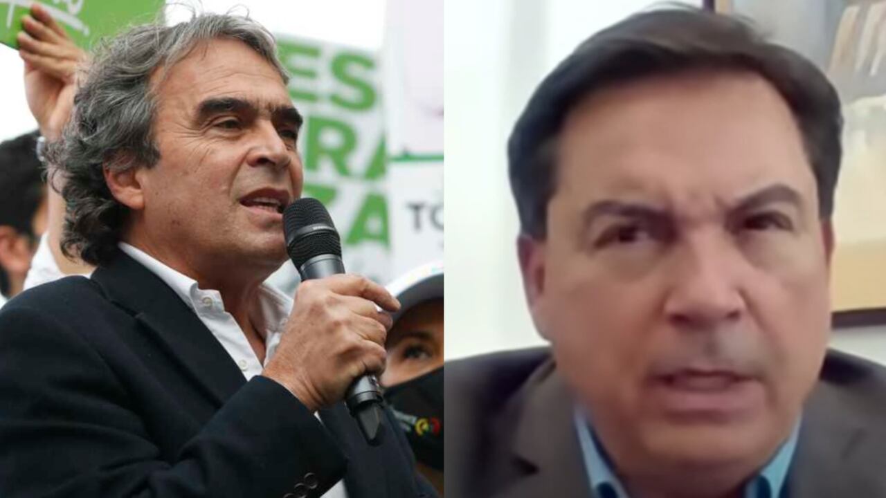 Sergio Fajardo y Luis Fernando Gaviria, rector de la Universidad Tecnológica de Pereira