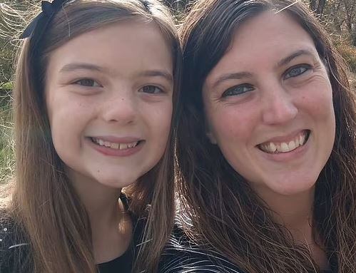 Lindsey Abbuhl y su hija