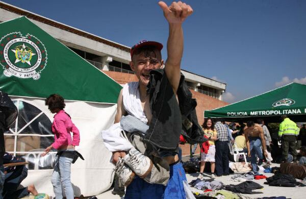 Muchos terminaron agradecidos con la jornada que cambió, al menos por un día, la rutina de olvido y exclusión en la que se ven sumidos a diario.