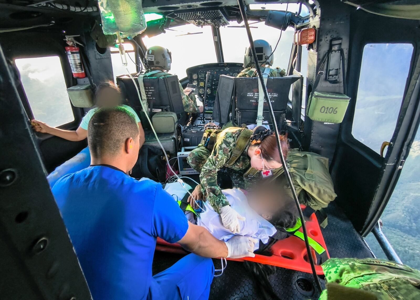 Militares atendieron caso de niña víctima de mina antipersona instalada por las disidencias de las Farc de Iván Mordisco.