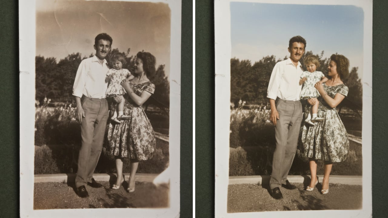Cómo restaurar fotografías antiguas con IA.