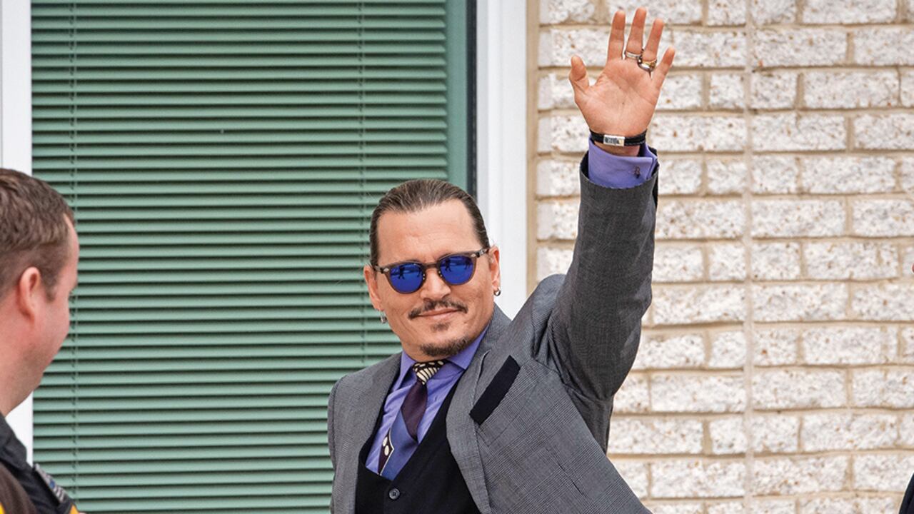 Depp se encuentra actualmente en una gira por Europa con el guitarrista Jeff Beck. Foto: Getty Images.
