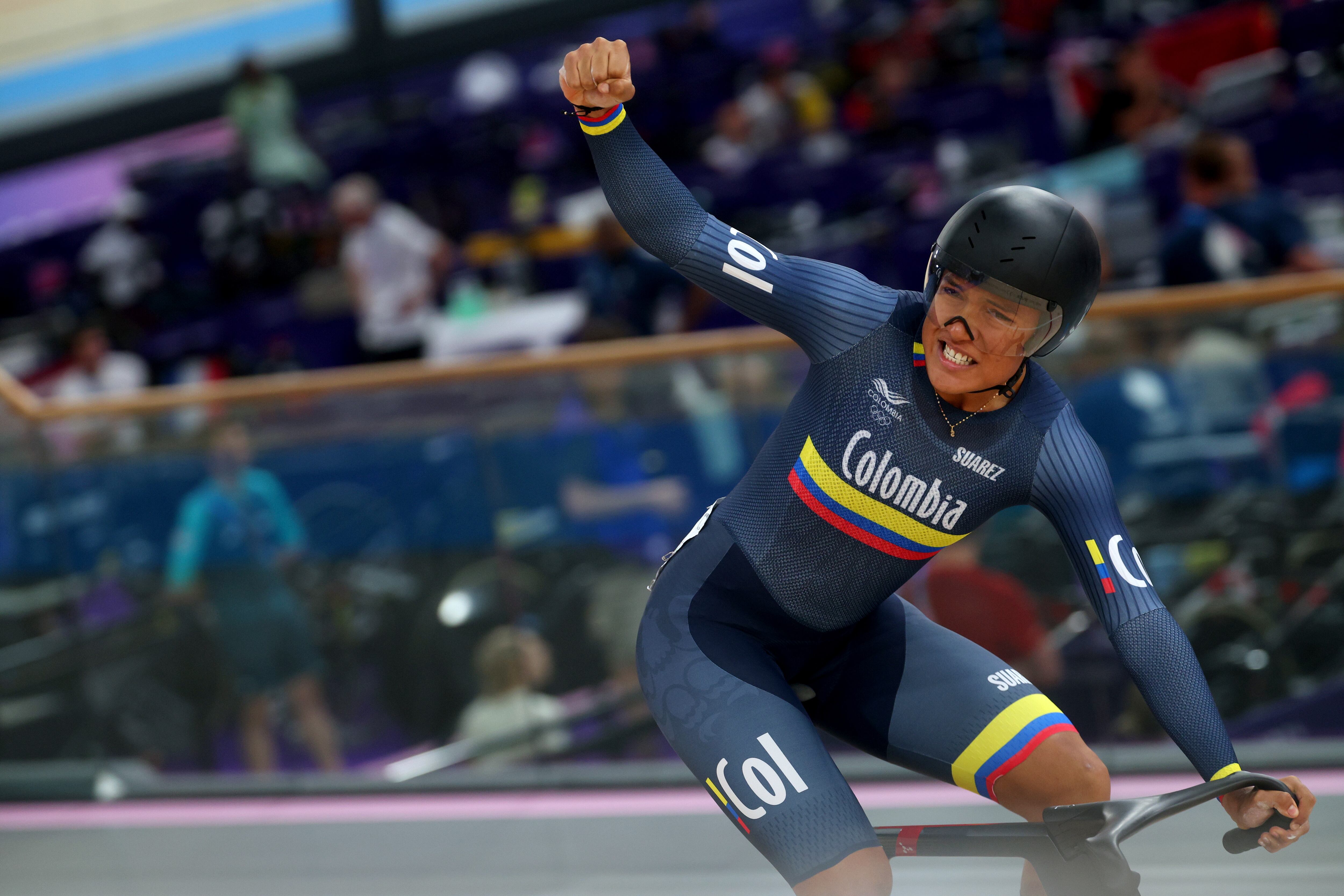 Stefany Cuadrado durante los pasados Juegos Olímpicos 2024.