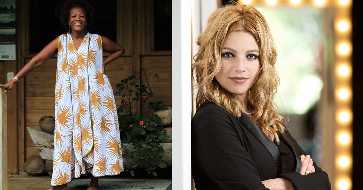 Josefina Klinger y Johana Bahamón. 