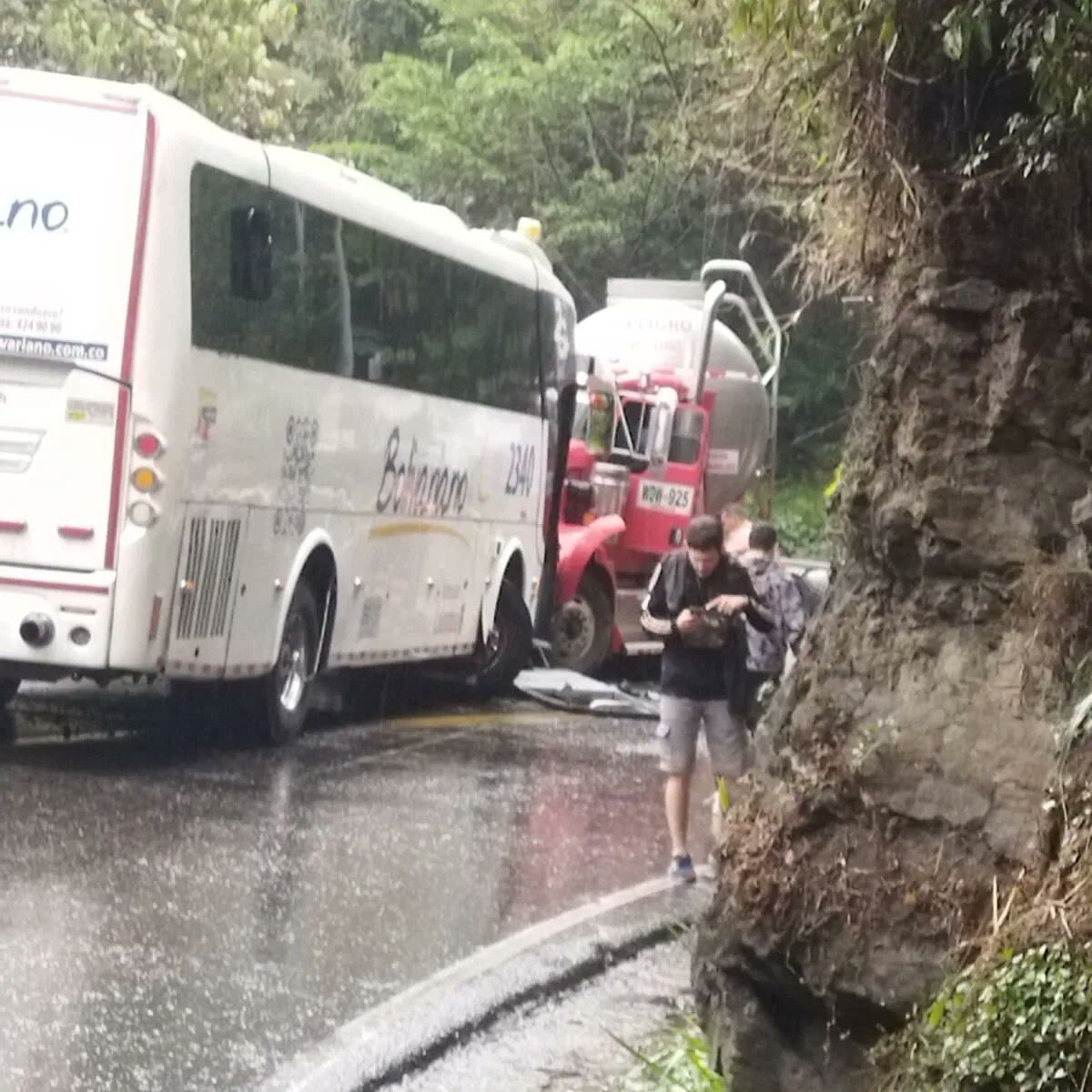 Accidente en La Línea