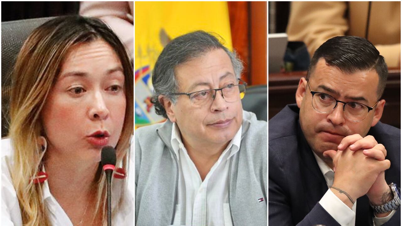 Katherine Miranda, Gustavo Petro, Jaime Raúl Salamanca