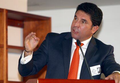 El exrepresentante Germán Olano compareció.