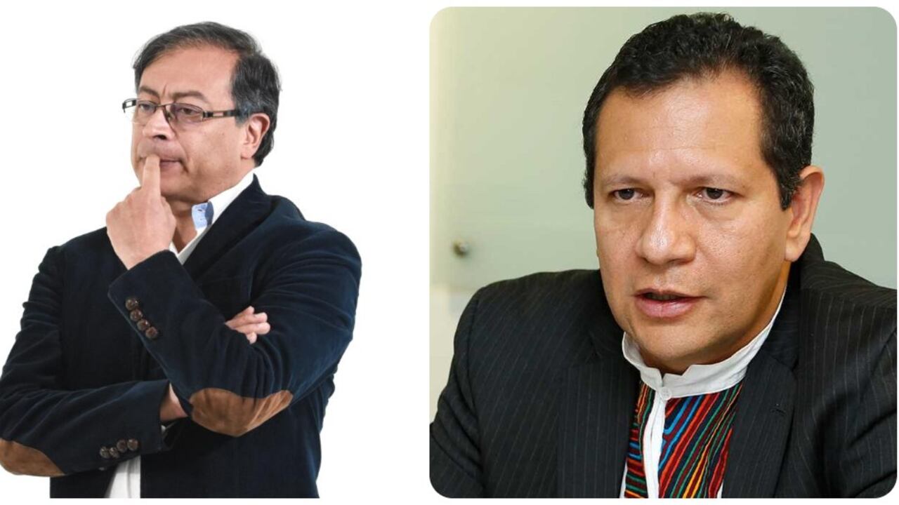Gustavo Petro y Luis Guillermo Pérez