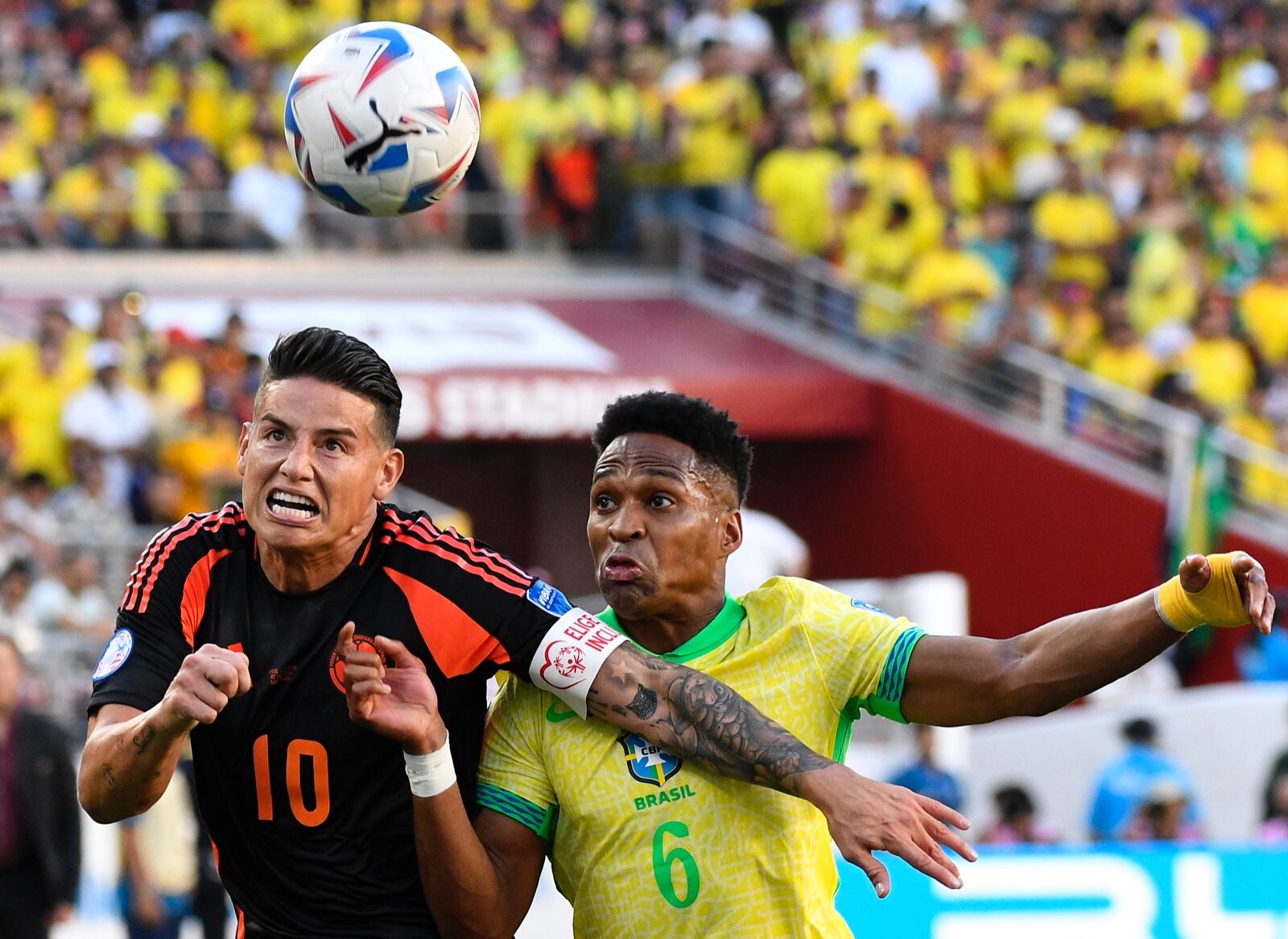 Brasil vs Colombia - fecha 3 - grupo D - Copa América 2024.