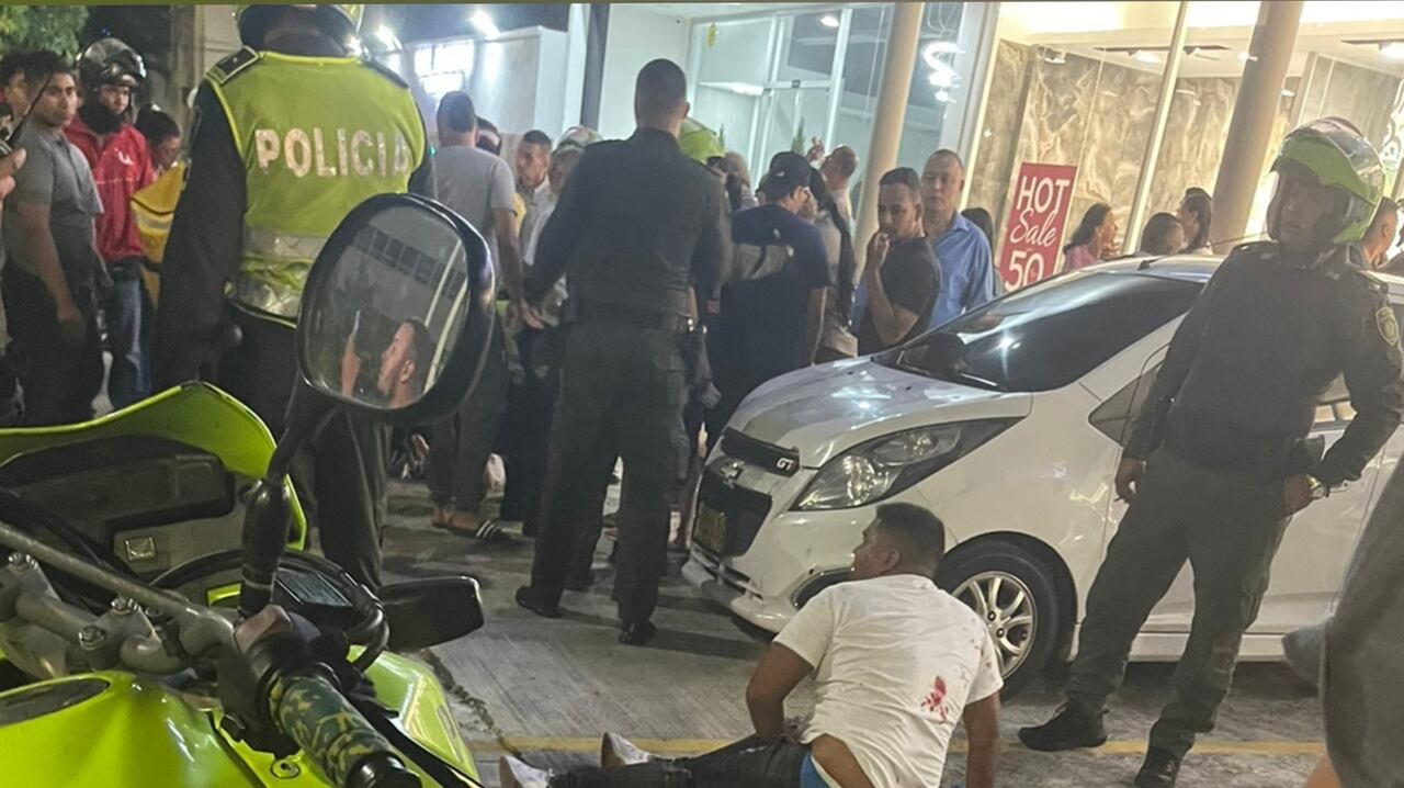 Robo frustrado en el norte de Barranquilla.