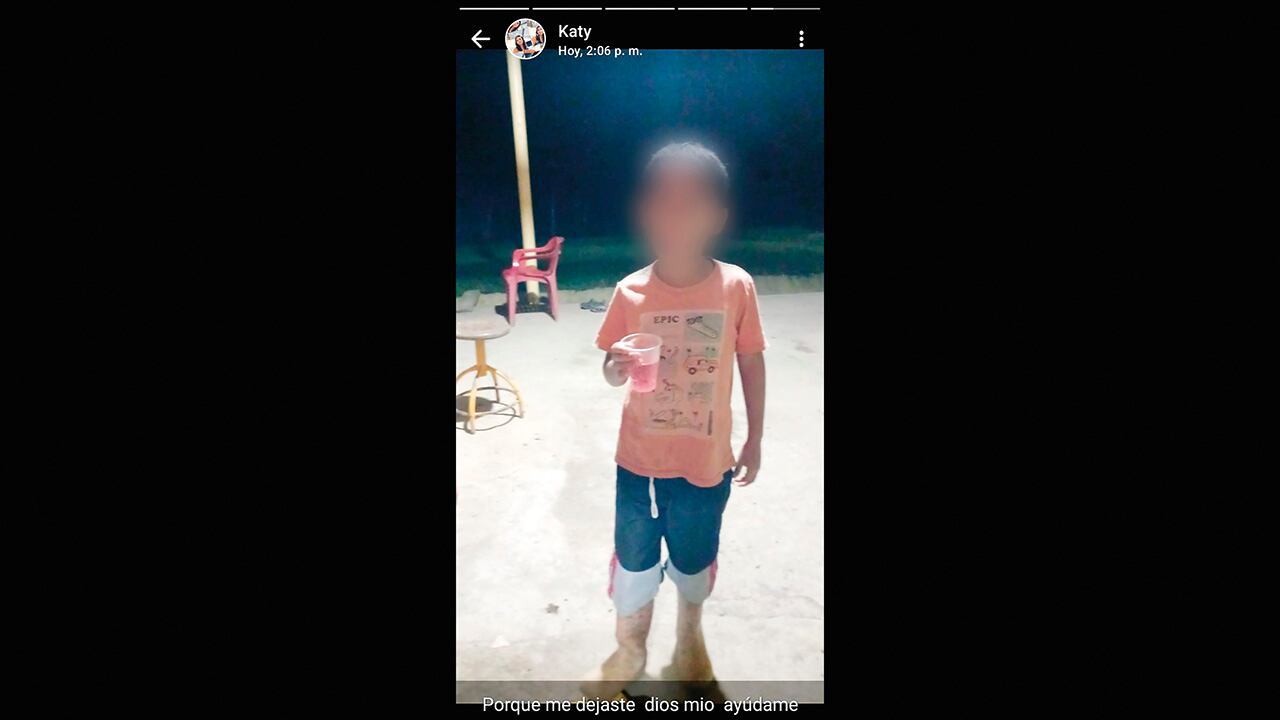 Kevin Arley Acosta, fallecido a sus 11 años.