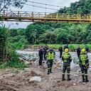 Durante varios días los organismos de socorro efectuaron las labores de búsqueda para encontrar al mayor Julián David Gámez, pero los esfuerzos fueron en vano. Se presume que el uniformado cayó al río Otún, el cual después desemboca en el río Cauca.