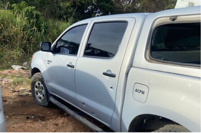 Cuatro hombres armados perpetraron el ataque.