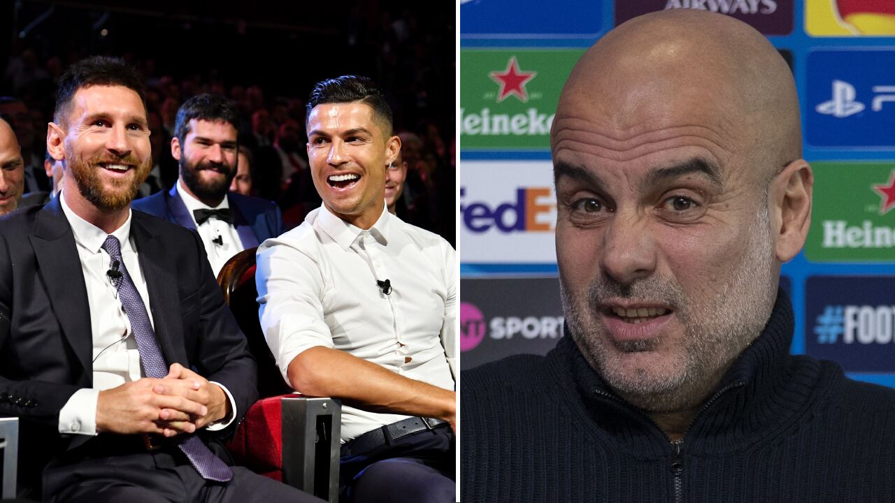 Messi y Cristiano fueron tema de conversación tras la rueda de prensa de Pep Guardiola.
