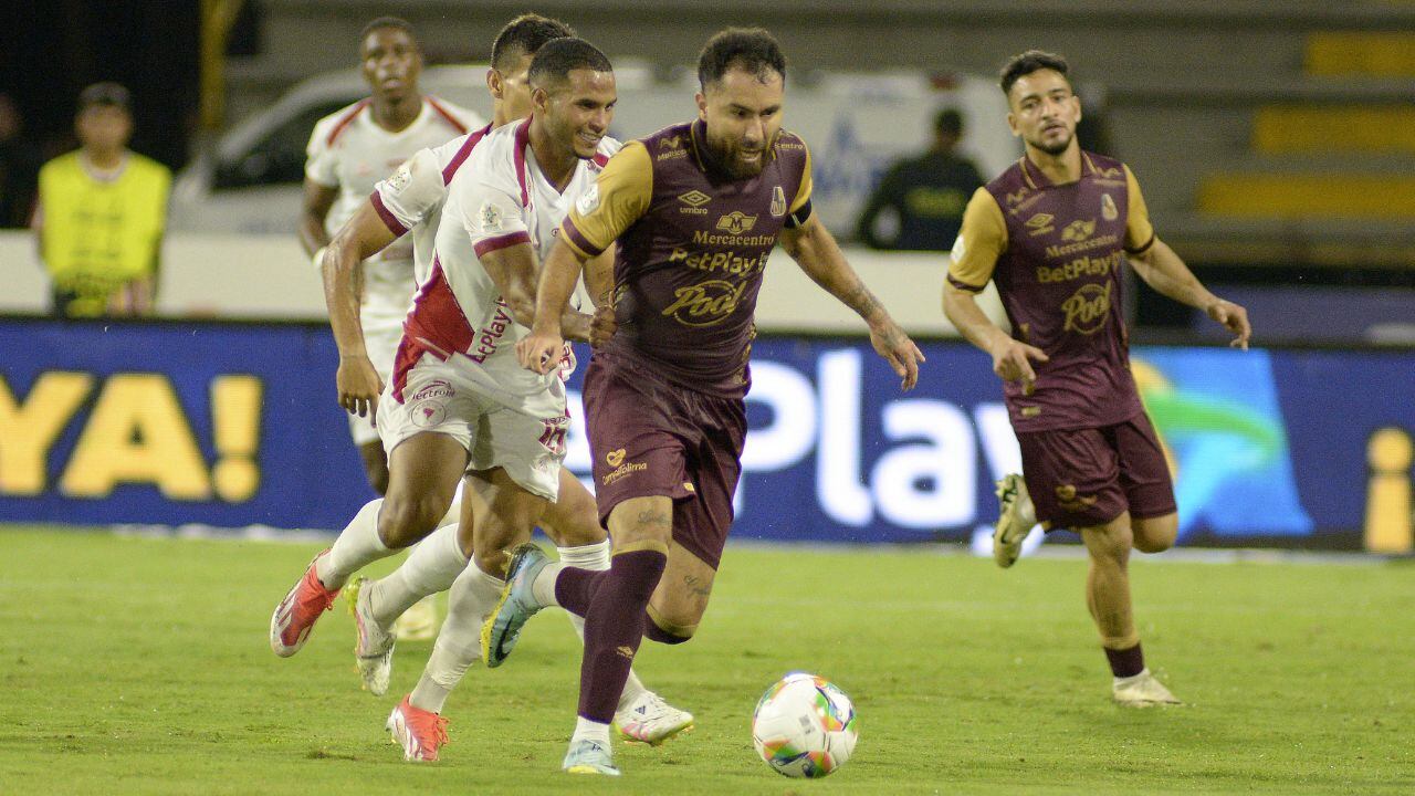 Imagen del Tolima vs. América.