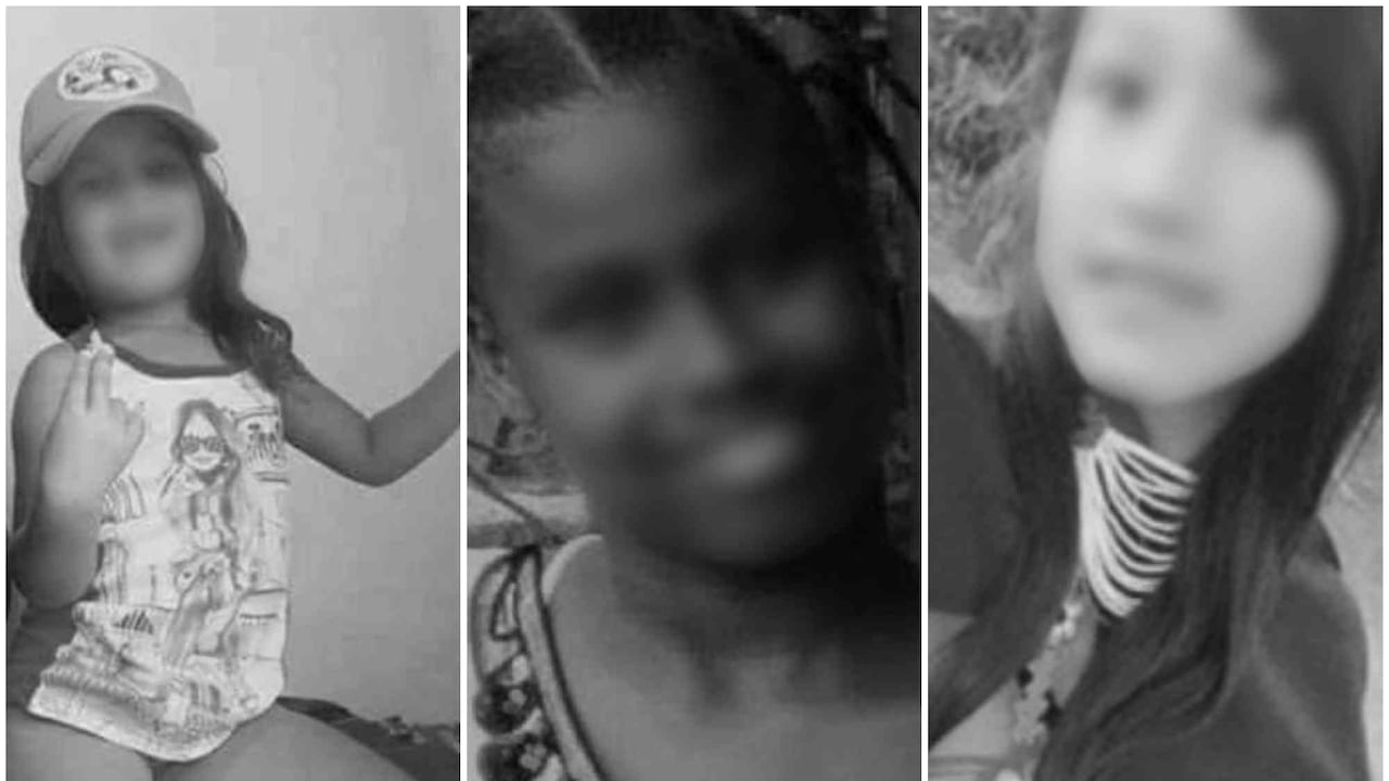 Los tres asesinatos de niñas que conmocionan a Colombia.