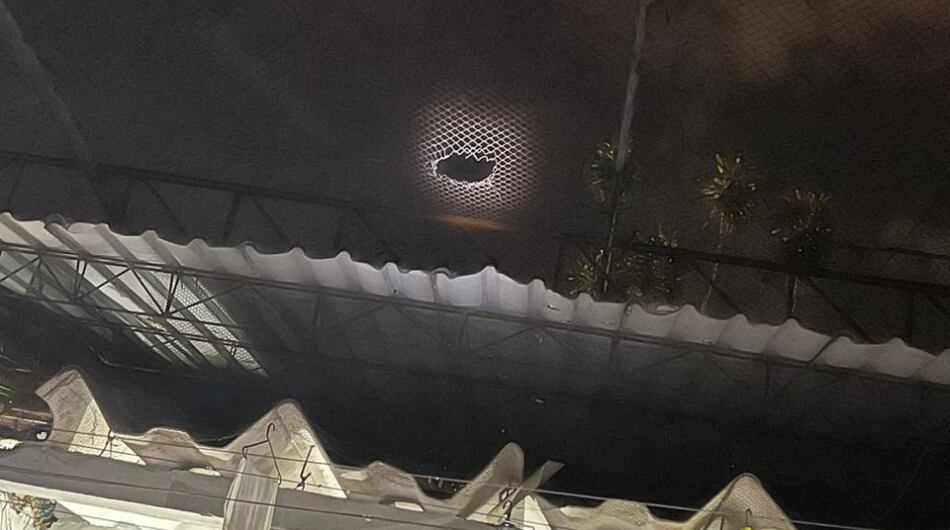 Granada estalló en cárcel de Cali este domingo, 9 de junio.