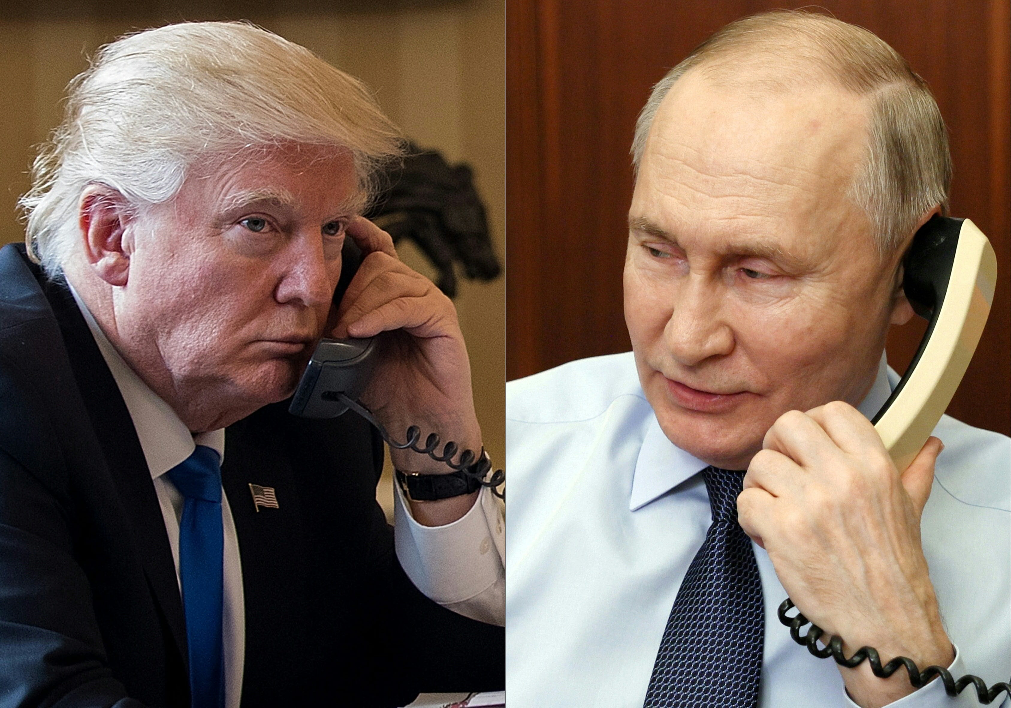 Donald Trump y Vladimir Putin