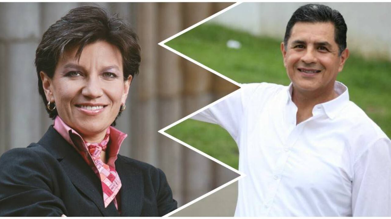 Los candidatos Claudia López y Jorge Iván Ospina se han distanciado por cuenta de los apoyos políticos de este último.