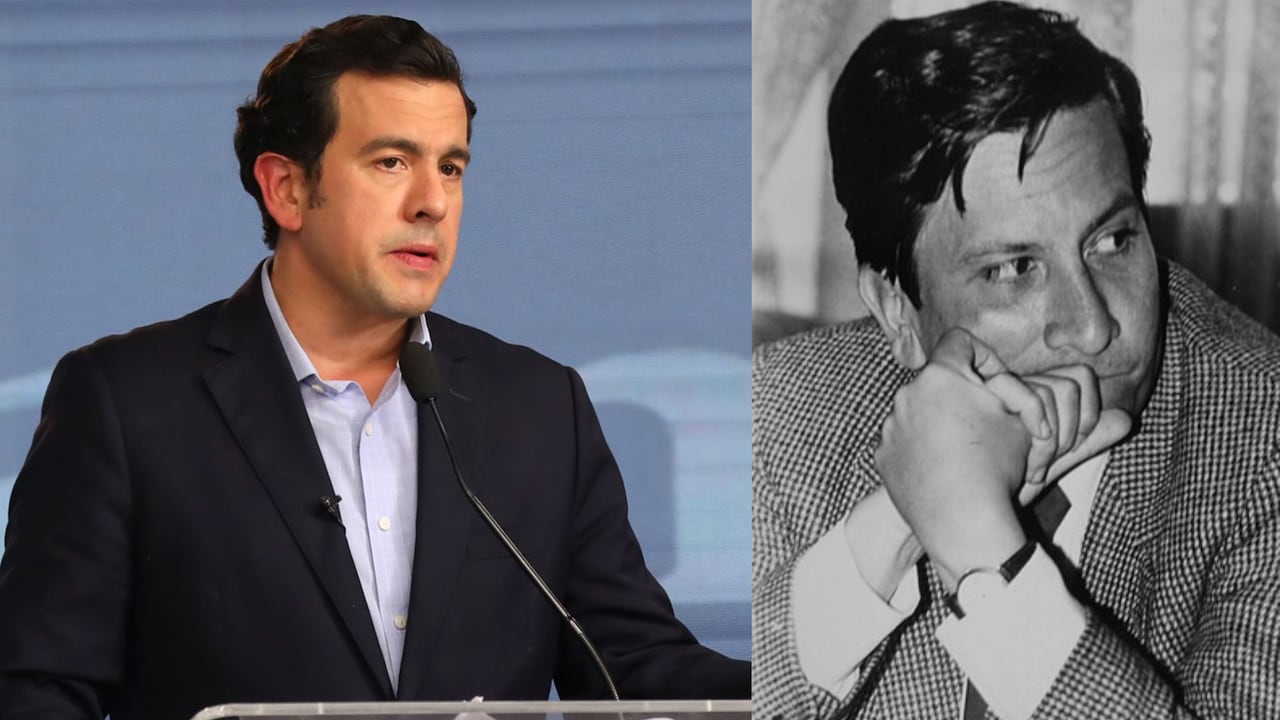 Rodrigo Lara Restrepo y su padre, Rodrigo Lara Bonilla.