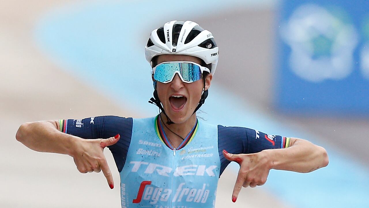 Elisabeth Deignan, ganadora del Paris-Roubaix.