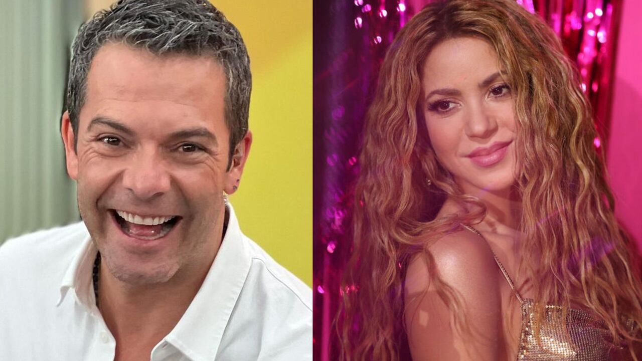 Iván Lalinde y Shakira.