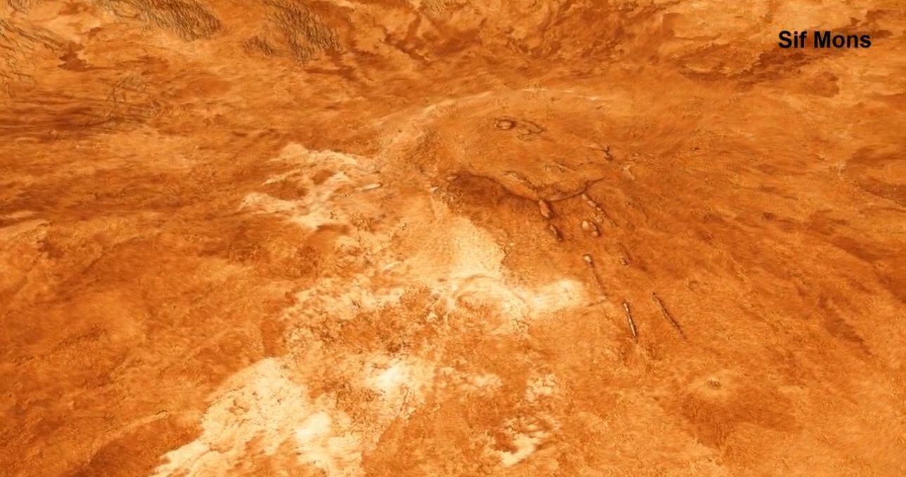 Los investigadores estiman que la nueva roca que se colocó en ambos lugares tiene entre 3 y 20 metros de profundidad