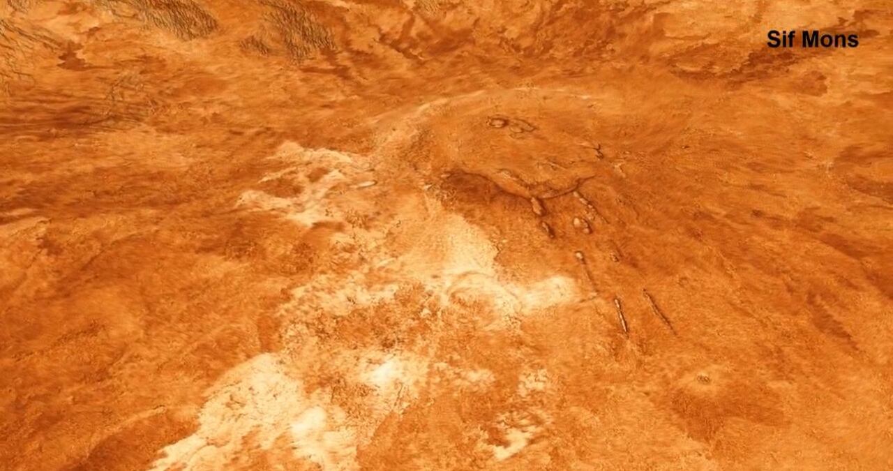 Los investigadores estiman que la nueva roca que se colocó en ambos lugares tiene entre 3 y 20 metros de profundidad