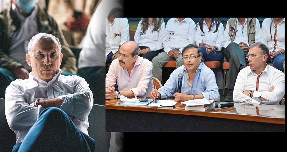    Roy Barreras saltó del uribismo al santismo y luego al petrismo. Cuando llegó al Pacto Histórico, algunos lo vieron como una amenaza por su trayectoria política.