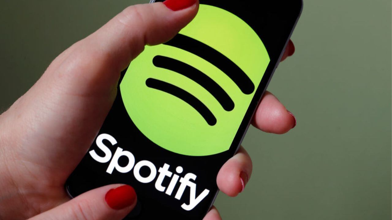 Spotify, plataforma de reproducción de música.