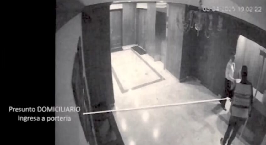 Domiciliario ya en potería.