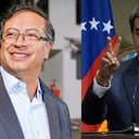 Gustavo Petro y Nicolás Maduro